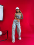 LUX jeans pants "MALLOW 8757" - light gray
